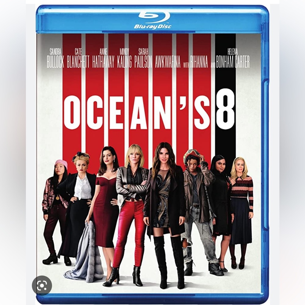Oceans 8 blu ray dvd